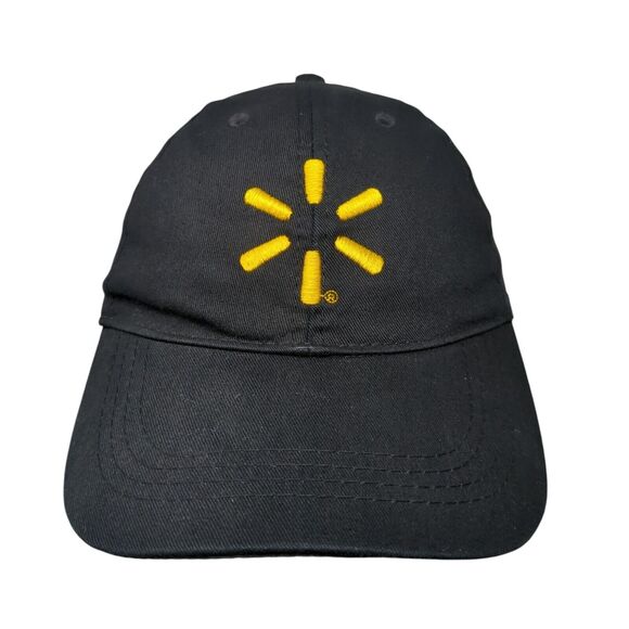 Walmart Slideback Hat Black OSFA Adjustable Embroidered Superior Uniform Group - Picture 1 of 8